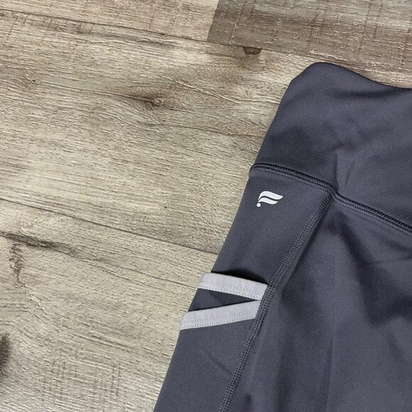 Fabletics Athletic Trinity High Rise Pocket Yoga Pants Grey NWT Women’s Sz S / 6 - Picture 5 of 9